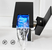 Load image into Gallery viewer, Modern Color changing LED bathroom faucet