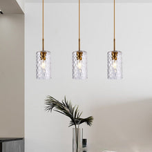 Charger l'image dans la galerie, chic clear glass dining room pendant lights