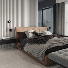 Charger l'image dans la galerie, Applique murale suspendue moderne noire et laiton