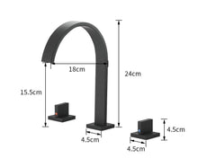 Charger l'image dans la galerie, modern gooseneck bathroom faucet dimensions
