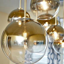 Load image into Gallery viewer, Modern Glass Globe Pendant Lights