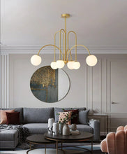 Charger l'image dans la galerie, Modern Multi-Bulb Chandelier for Living Rooms