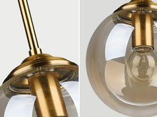 Load image into Gallery viewer, Vintage Glass Globe Pendant Lights