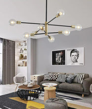 Charger l'image dans la galerie, Modern Multi-Bulb Chandelier for common spaces