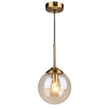 Load image into Gallery viewer, Vintage Glass Globe Pendant Lights