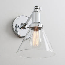 Charger l'image dans la galerie, chrome retro modern wall sconce