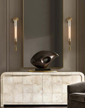 Load image into Gallery viewer, modern slim glass wall sconce for modern home