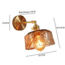 Load image into Gallery viewer, Vintage Hand-Blown Glass Wall Sconces