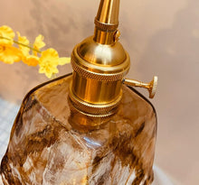 Load image into Gallery viewer, Handblown vintage glass pendant lights