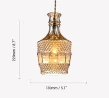Load image into Gallery viewer, Glass Jar Pendant Lights