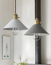 Charger l'image dans la galerie, matte finish modern retro pendant light
