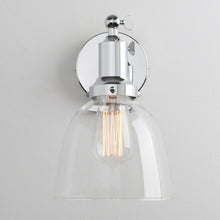 Load image into Gallery viewer, Halston - Contemporary Oval Glass Wall Sconce