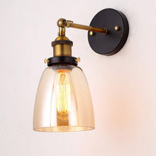 Load image into Gallery viewer, Vintage Glass Wall Lamps