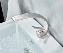 Load image into Gallery viewer, Modern Curved Bathroom Faucet