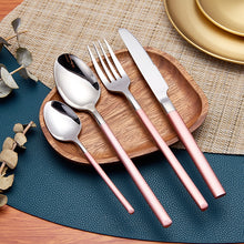 Charger l'image dans la galerie, Sachi - Ensemble de couverts en acier inoxydable avec finition miroir