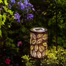Load image into Gallery viewer, Outdoor solar powered lantern