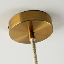 Charger l'image dans la galerie, Suspensions nordiques en corde et verre