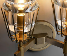 Charger l'image dans la galerie, Appliques murales nordiques en laiton à une ou deux ampoules