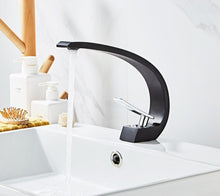Load image into Gallery viewer, Modern Curved Bathroom Faucet