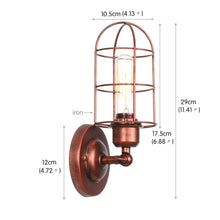 Load image into Gallery viewer, Vintage Industrial Metal Wall Lamps