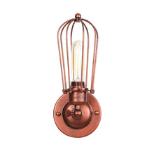 Load image into Gallery viewer, rust color farmhouse vintage wall sconce
