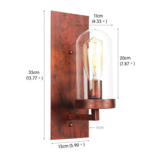 Charger l'image dans la galerie, retro farmhouse vintage wall sconce dimensions