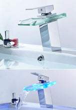 Load image into Gallery viewer, LED Temperature Color Changing Faucet