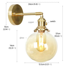 Load image into Gallery viewer, Vintage Copper Wall Sconces