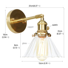 Load image into Gallery viewer, Vintage Copper Wall Sconces