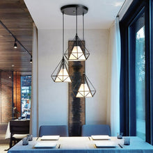 Load image into Gallery viewer, Vintage Wrought Iron Light Fixture