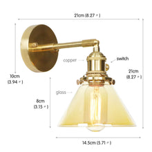 Load image into Gallery viewer, Vintage Copper Wall Sconces