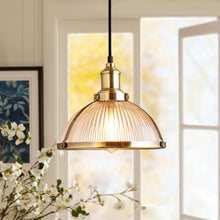 Cargar imagen en el visor de la galería, farmhouse retro brass pendant light