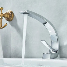 Load image into Gallery viewer, Modern Curved Bathroom Faucet