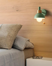 Load image into Gallery viewer, Colorful Nordic Pull Switch Wall Sconce