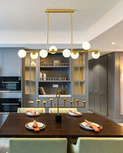 Cargar imagen en el visor de la galería, Amara - Lámpara de araña horizontal moderna