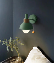 Load image into Gallery viewer, Colorful Nordic Pull Switch Wall Sconce
