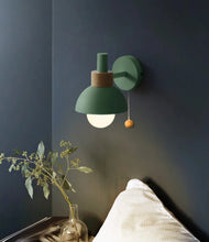Load image into Gallery viewer, Colorful Nordic Pull Switch Wall Sconce