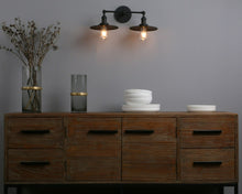 Load image into Gallery viewer, Two-Bulb Olson Rustic Wall Sconce