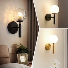Load image into Gallery viewer, Modern Glass Globe Wall Light