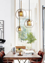 Load image into Gallery viewer, Glass Lampshade Modern Glass Pendant Lights