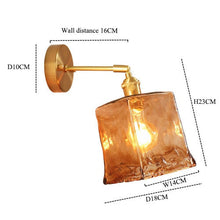 Load image into Gallery viewer, Vintage Hand-Blown Glass Wall Sconces