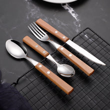 Load image into Gallery viewer, modern wood handle dining set