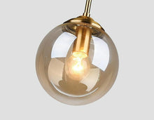 Load image into Gallery viewer, Vintage Glass Globe Pendant Lights