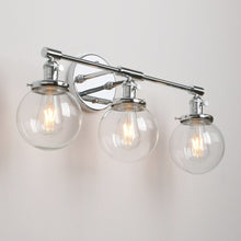Charger l'image dans la galerie, dial switch classic retro three bulb chrome wall sconce