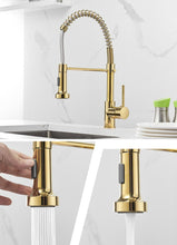 Load image into Gallery viewer, Teagan - Single-Hole Detachable Kitchen Faucet with Pull-Down Spring Water Spout