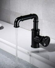 Load image into Gallery viewer, Black Retro Brass Bathroom Faucet