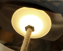 Charger l'image dans la galerie, Suspensions nordiques en corde et verre