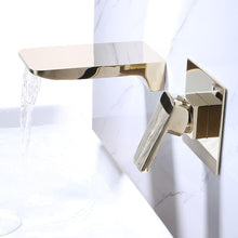Load image into Gallery viewer, Gold Modern Wall Mounted Faucet