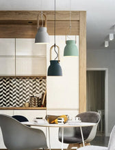 Load image into Gallery viewer, Colorful Modern Nordic Wood Pendant Lights