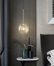 Load image into Gallery viewer, Minimalist Modern Glass Globe Pendant Lights